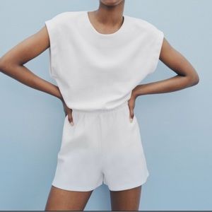 Zara cotton romper